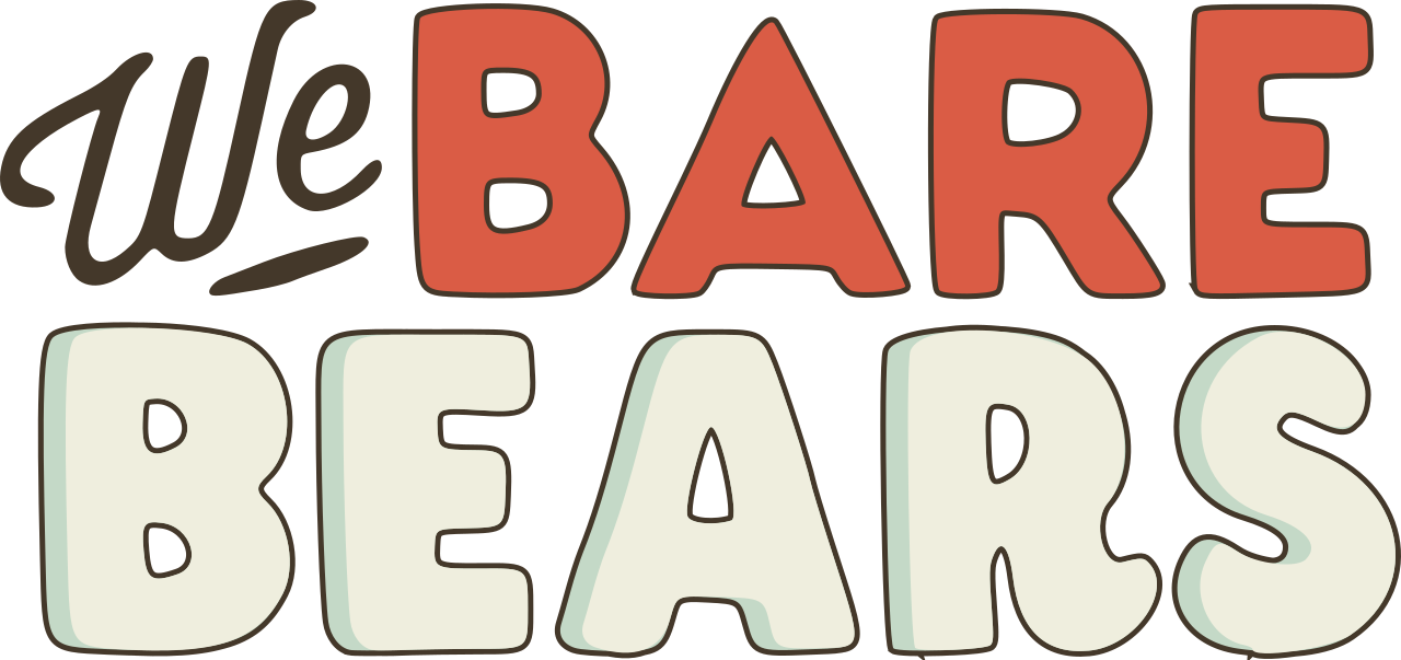 Ilustrasi tiga karakter utama serial animasi populer We Bare Bears