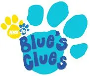 Ilustrasi karakter dan latar belakang serial televisi anak Blue's Clues