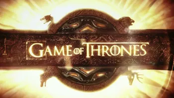 Ilustrasi poster serial televisi Game of Thrones produksi HBO
