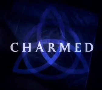 Ilustrasi poster serial televisi populer Charmed produksi Spelling Television