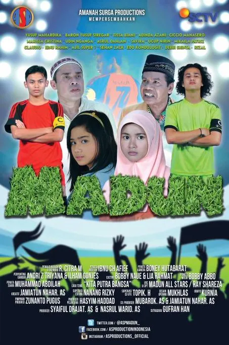 Pemeran utama serial televisi Madun produksi Amanah Surga Productions