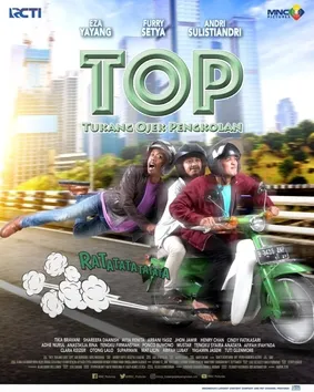 Poster dan para pemeran utama serial Tukang Ojek Pengkolan di RCTI