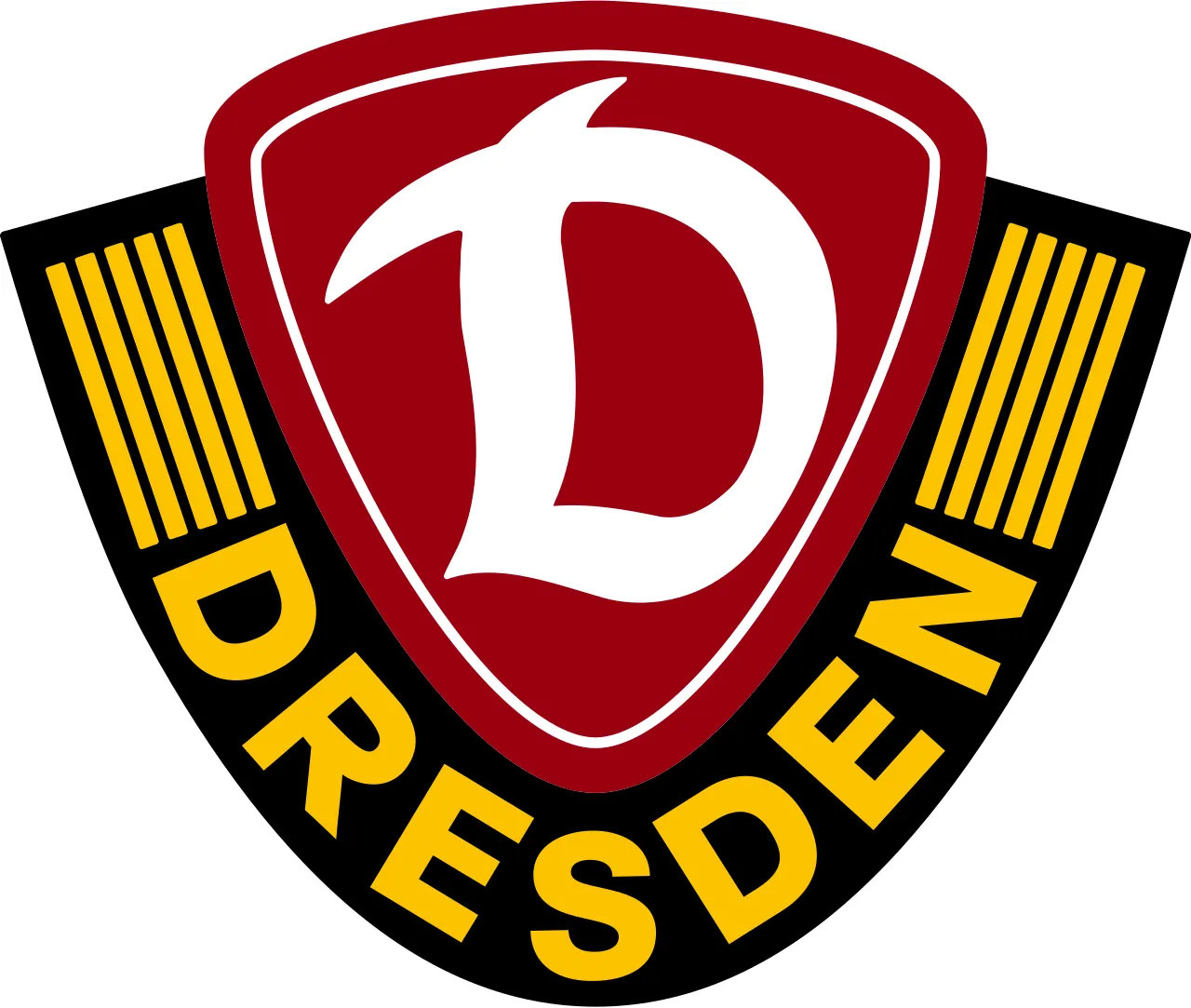 Atribut dan lambang resmi klub sepak bola SG Dynamo Dresden