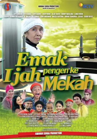 Adegan dalam sinetron Emak Ijah Pengen ke Mekah yang populer di SCTV