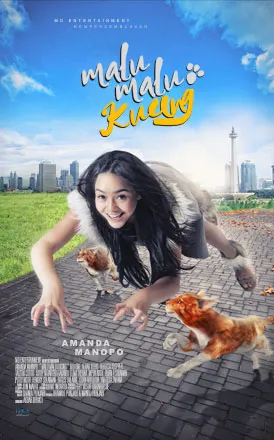 Poster dan cuplikan adegan sinetron Malu-Malu Kucing produksi MD Entertainment