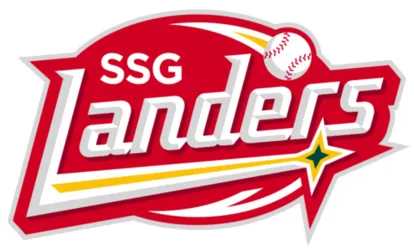 Logo resmi dan lambag klub bisbol profesional Korea Selatan SSG Landers