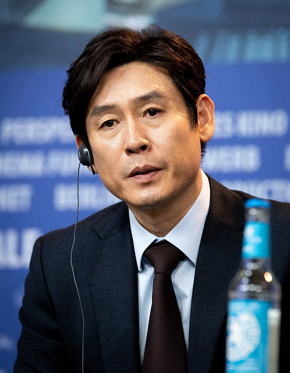 Aktor senior Korea Selatan Sul Kyung-gu dalam sebuah acara penghargaan film