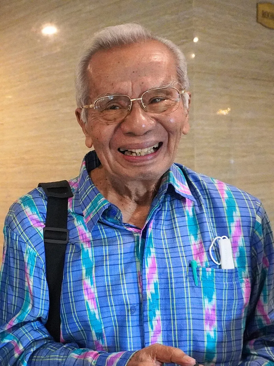 Ilustrasi potret profil sejarawan dan mantan Ketua LIPI Taufik Abdullah