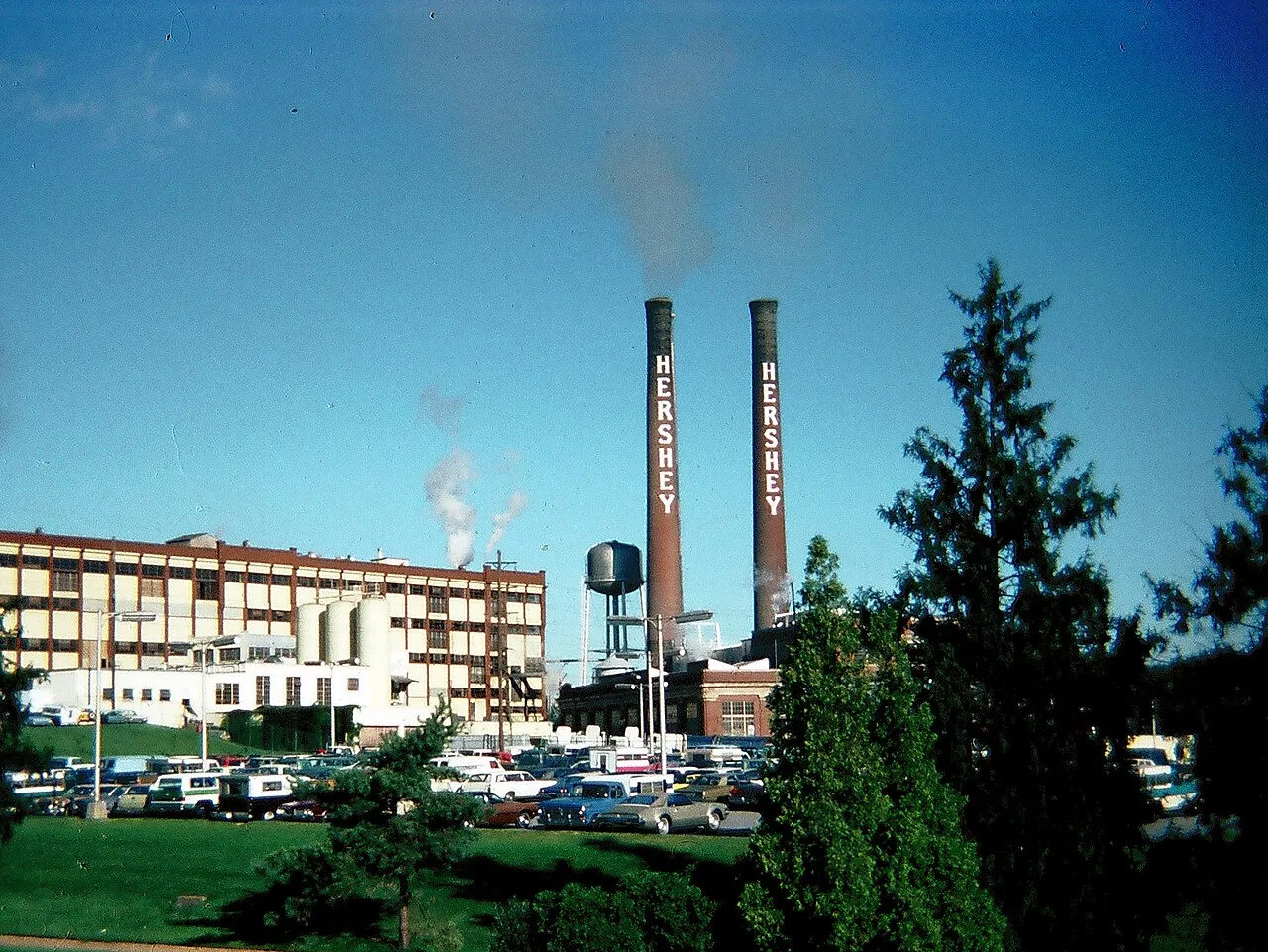 Pabrik utama The Hershey Company di Hershey Pennsylvania