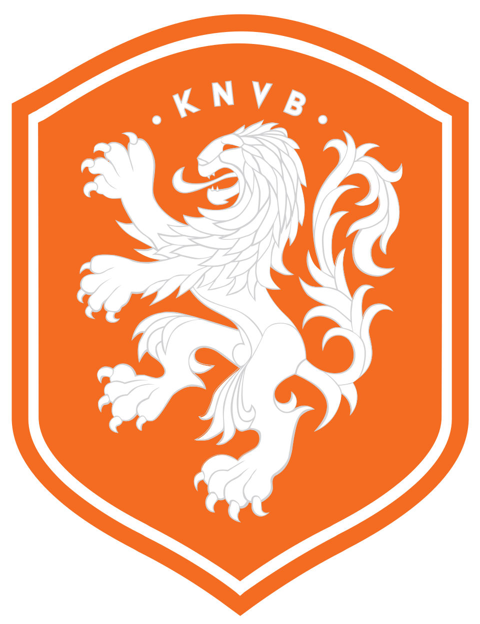 Skuad Timnas Belanda mengenakan jersey oranje dalam pertandingan internasional