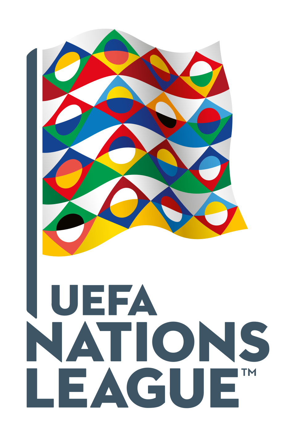 Trofi UEFA Nations League dan pemain Portugal merayakan juara 2019