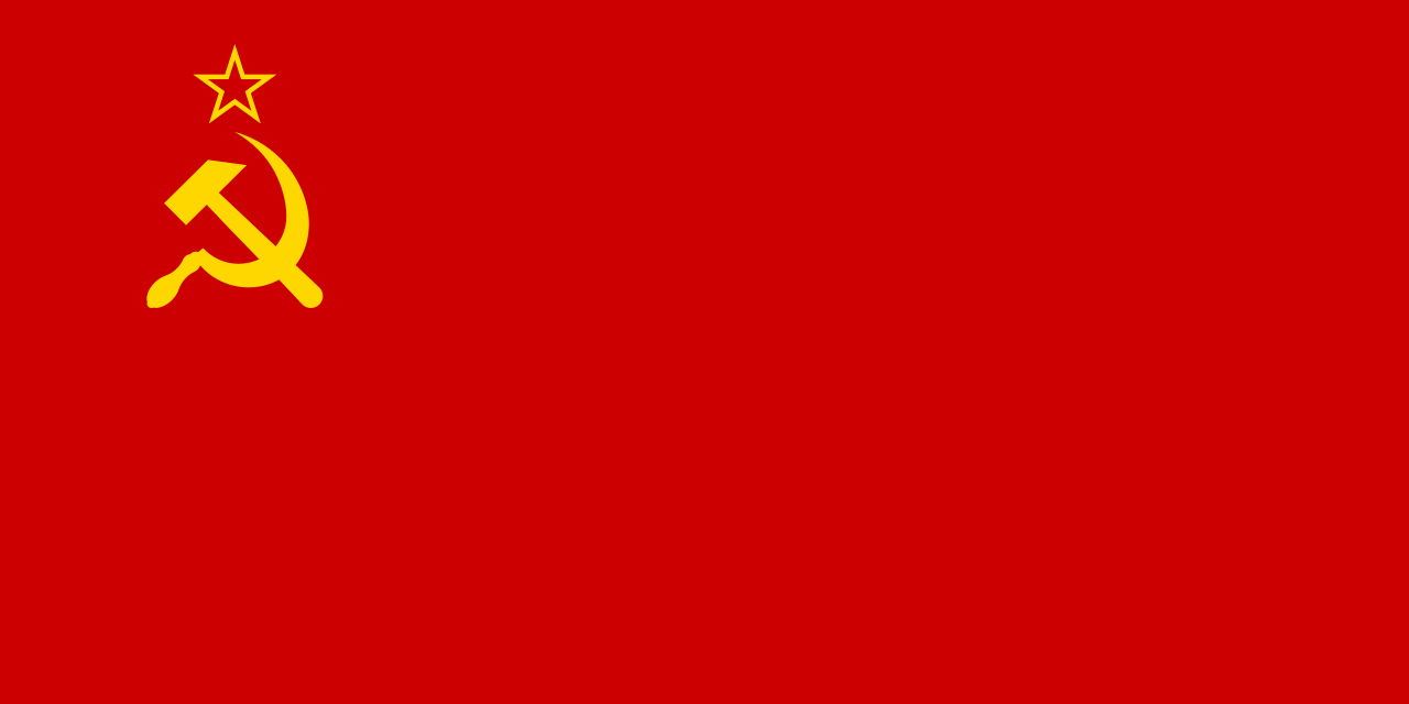 Peta wilayah Uni Soviet sebagai negara transkontinental terbesar di dunia