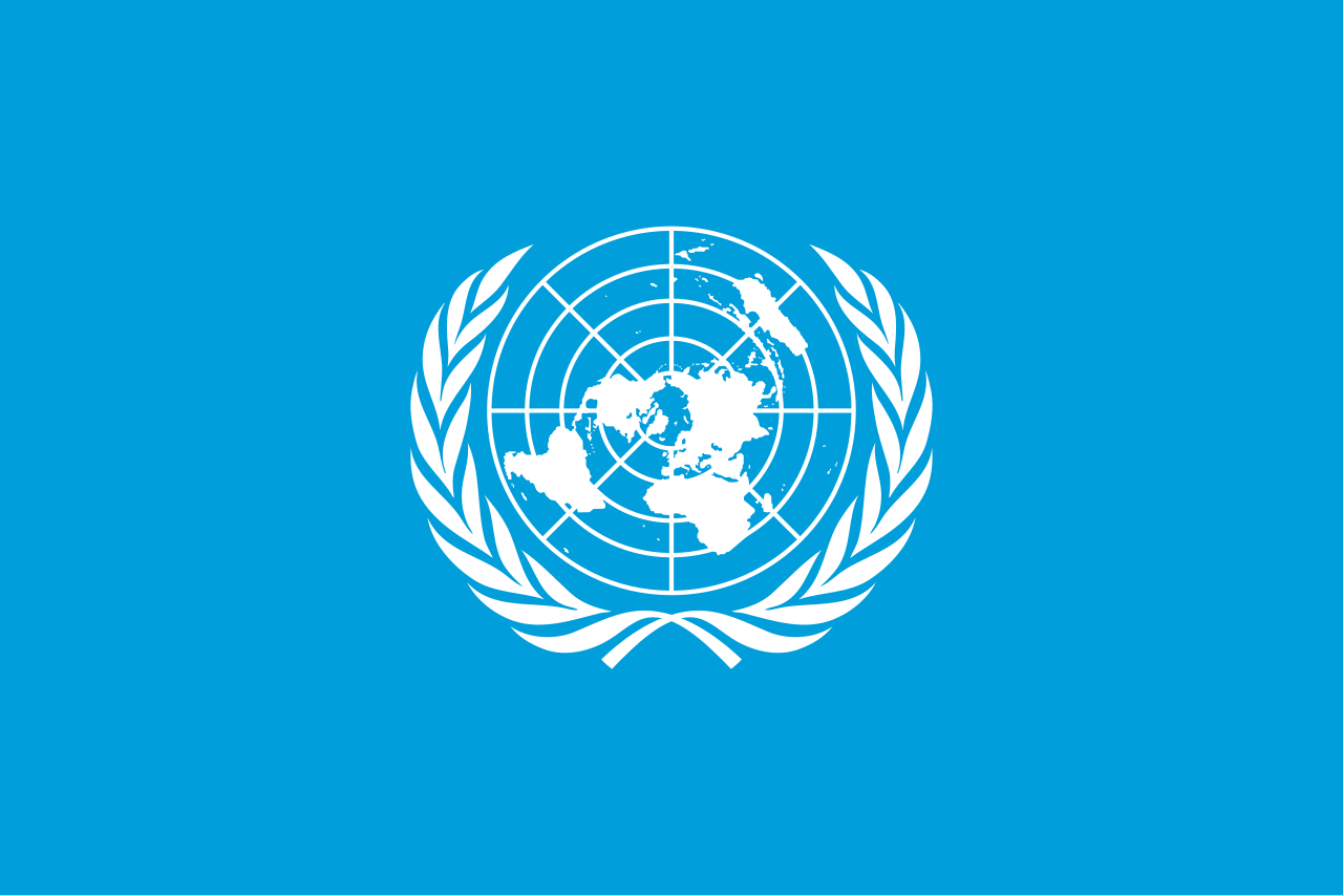 Gedung markas besar United Nations di New York City sebagai pusat diplomasi global