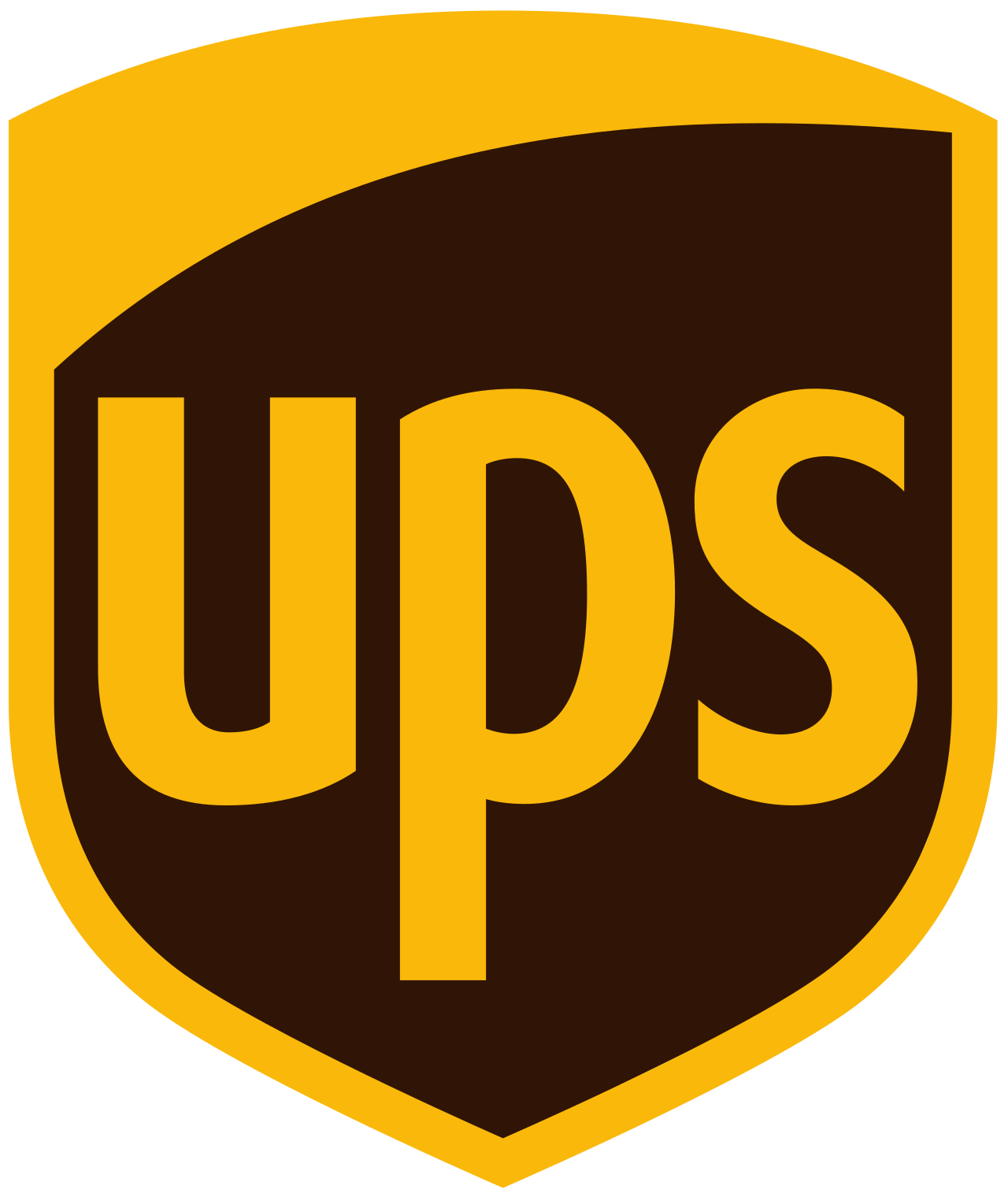Kendaraan operasional pengiriman United Parcel Service di jalan raya Amerika Serikat