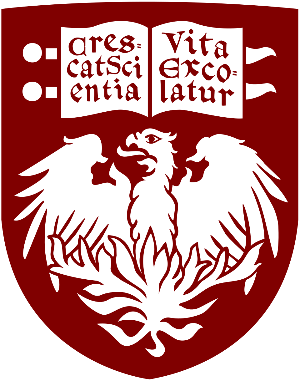 Gedung utama bersejarah di kampus University of Chicago
