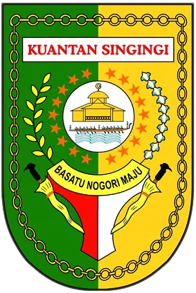 Profil wilayah Kabupaten Kuantan Singingi dengan 15 kecamatan di Provinsi Riau