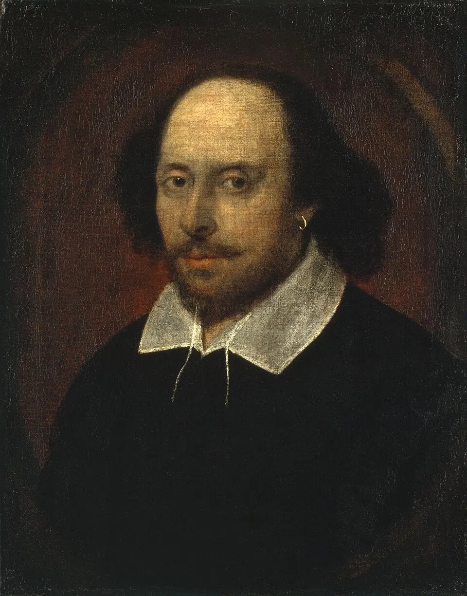 Ilustrasi profil William Shakespeare sastrawan terbesar asal Inggris