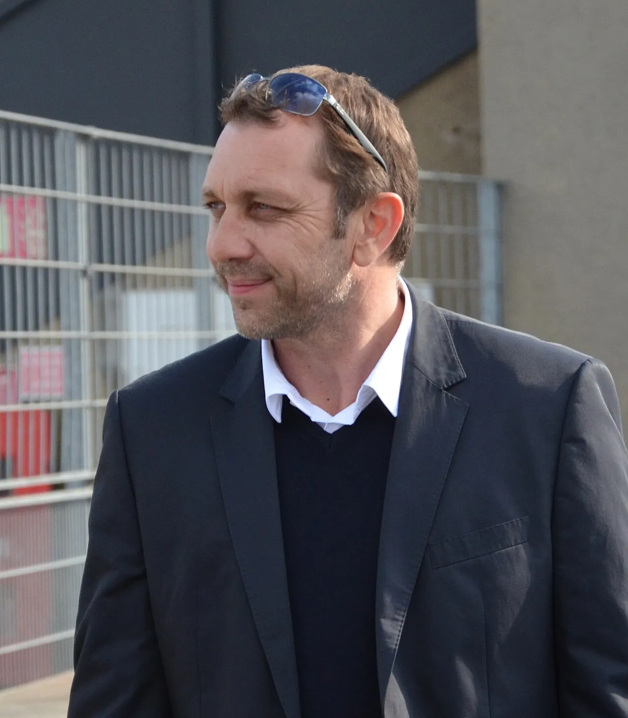 Xavier Gravelaine saat berkarier di dunia sepak bola