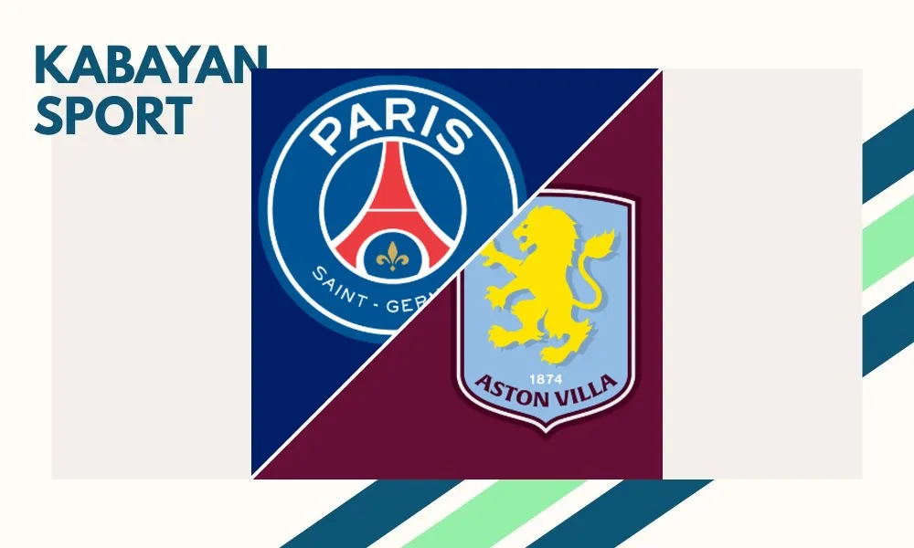 Pemain Paris Saint-Germain merayakan kemenangan atas Aston Villa di UEFA Super Cup