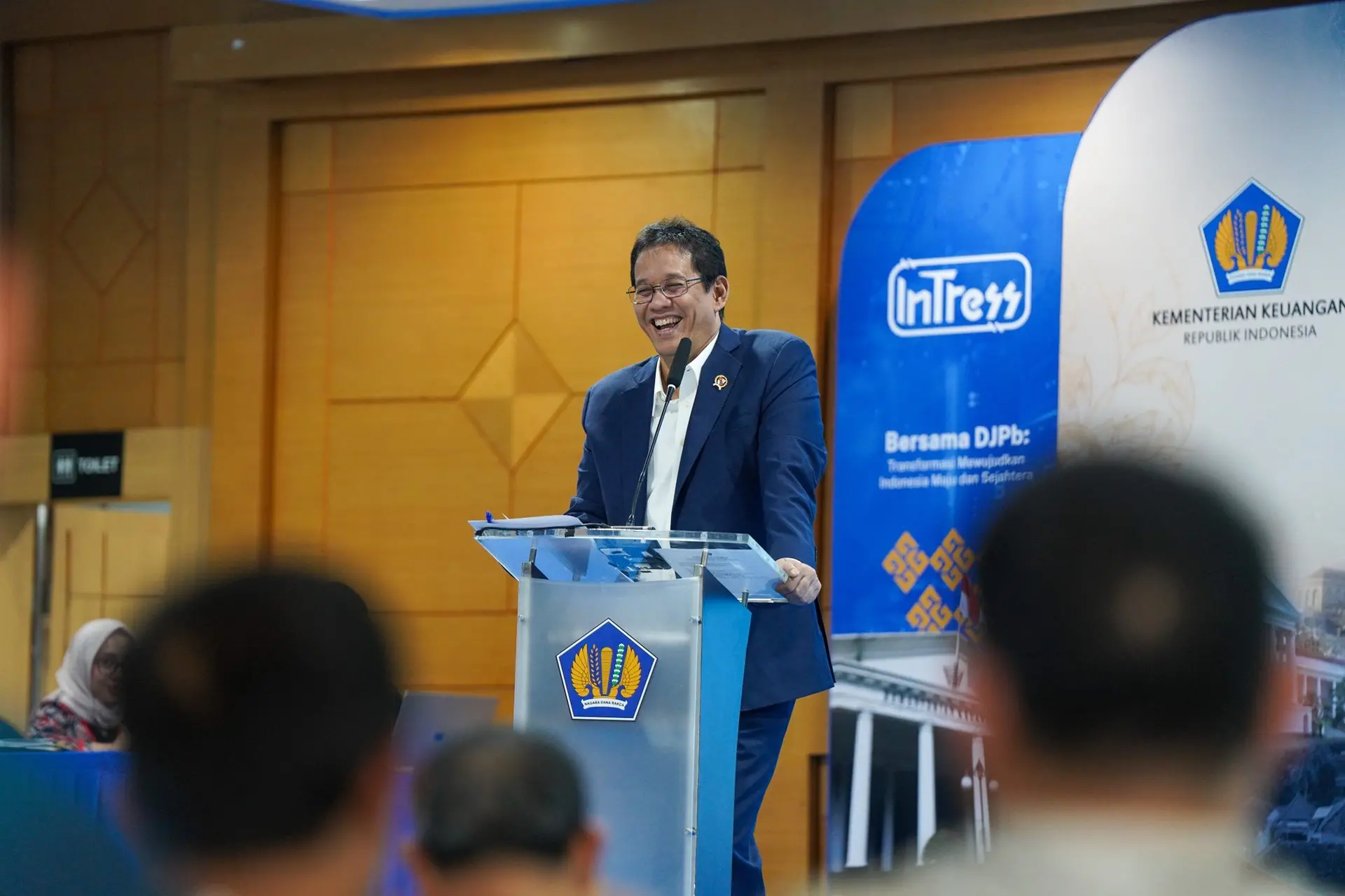 Menteri Keuangan Purbaya Yudhi Sadewa dalam kegiatan resmi pemerintahan