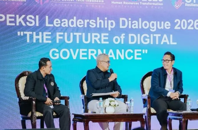 Wali Kota Medan Rico Tri Putra Bayu Waas memperkenalkan QRESTO di APEKSI 2026