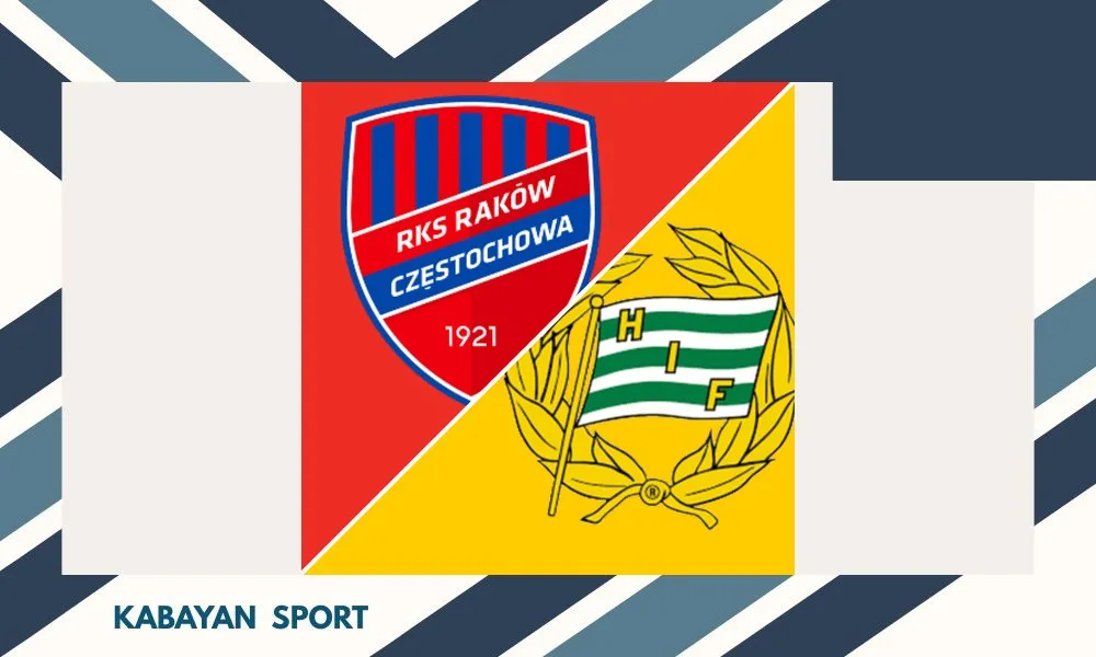 Duel pemain Raków Czestochowa dan Hammarby di Miejski Stadion Pilkarski Raków