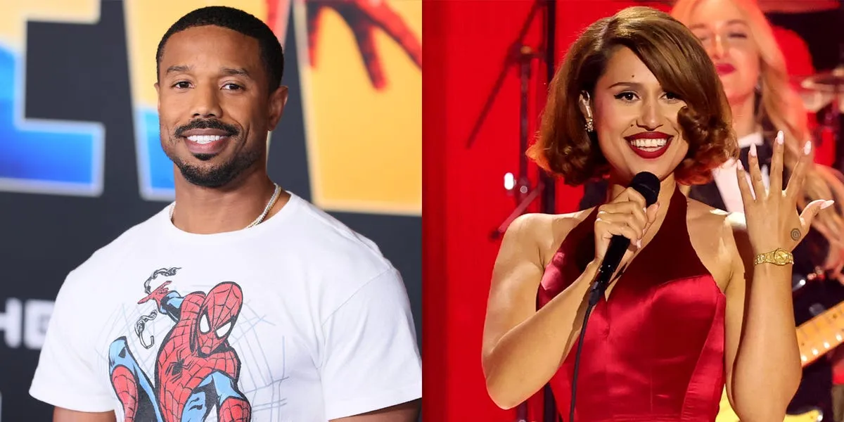 Raye dan Michael B. Jordan tertangkap kamera saat mengunjungi taman bermain