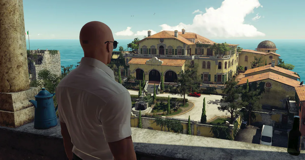 Ilustrasi destinasi wisata virtual dalam video game populer untuk liburan tanpa keluar rumah