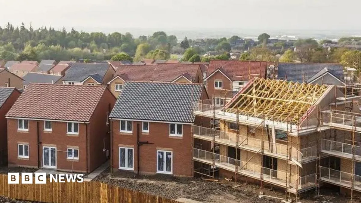 Pemandangan wilayah pedesaan di Buckinghamshire yang terdampak rencana pembangunan rumah