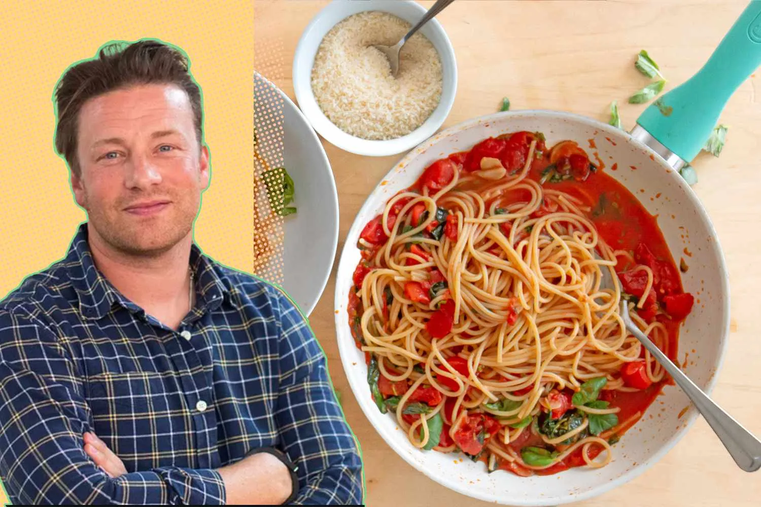 Resep classic tomato spaghetti Jamie Oliver jadi andalan selama 15 tahun