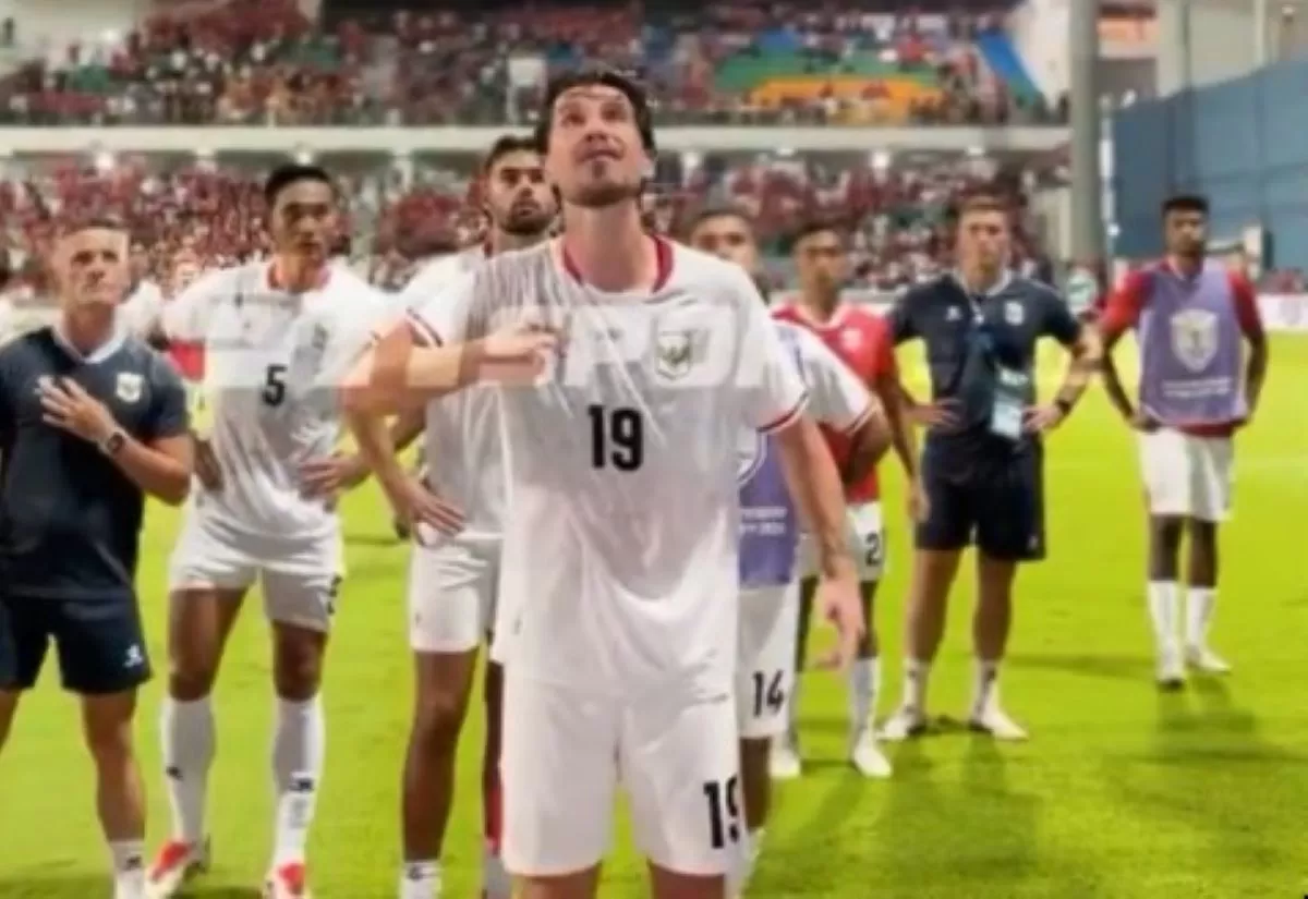 Thom Haye saat memperkuat Timnas Indonesia di ajang Piala AFF 2026