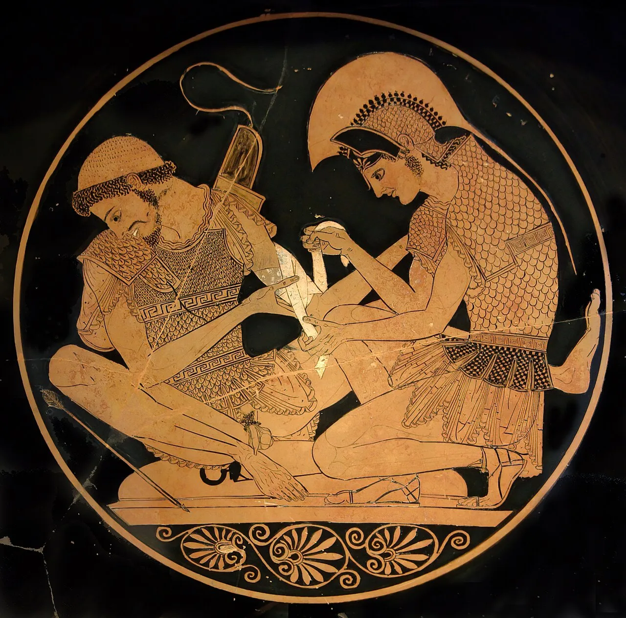 Ilustrasi kisah mitologi Yunani Returns from Troy pasca kejatuhan Troya