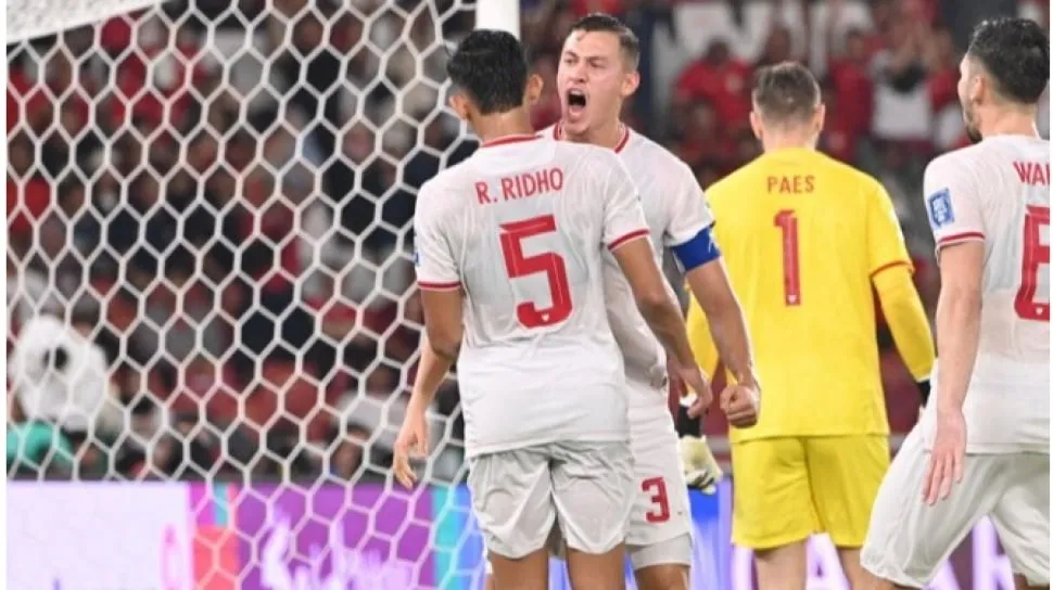 Rizky Ridho kapten Timnas Indonesia memberikan pesan tegas usai kekalahan dari Vietnam