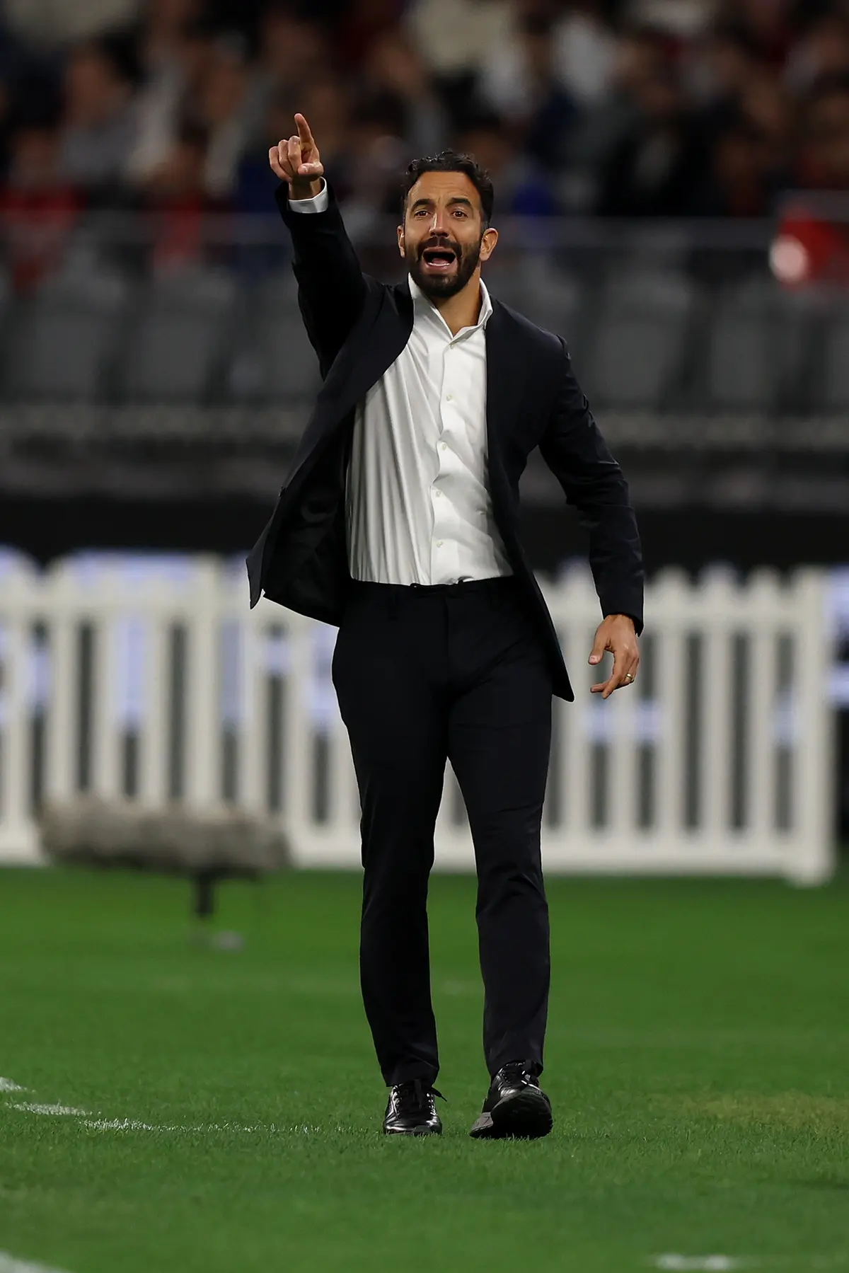 Ruben Amorim memimpin sesi latihan AC Milan menjelang pertandingan Serie A