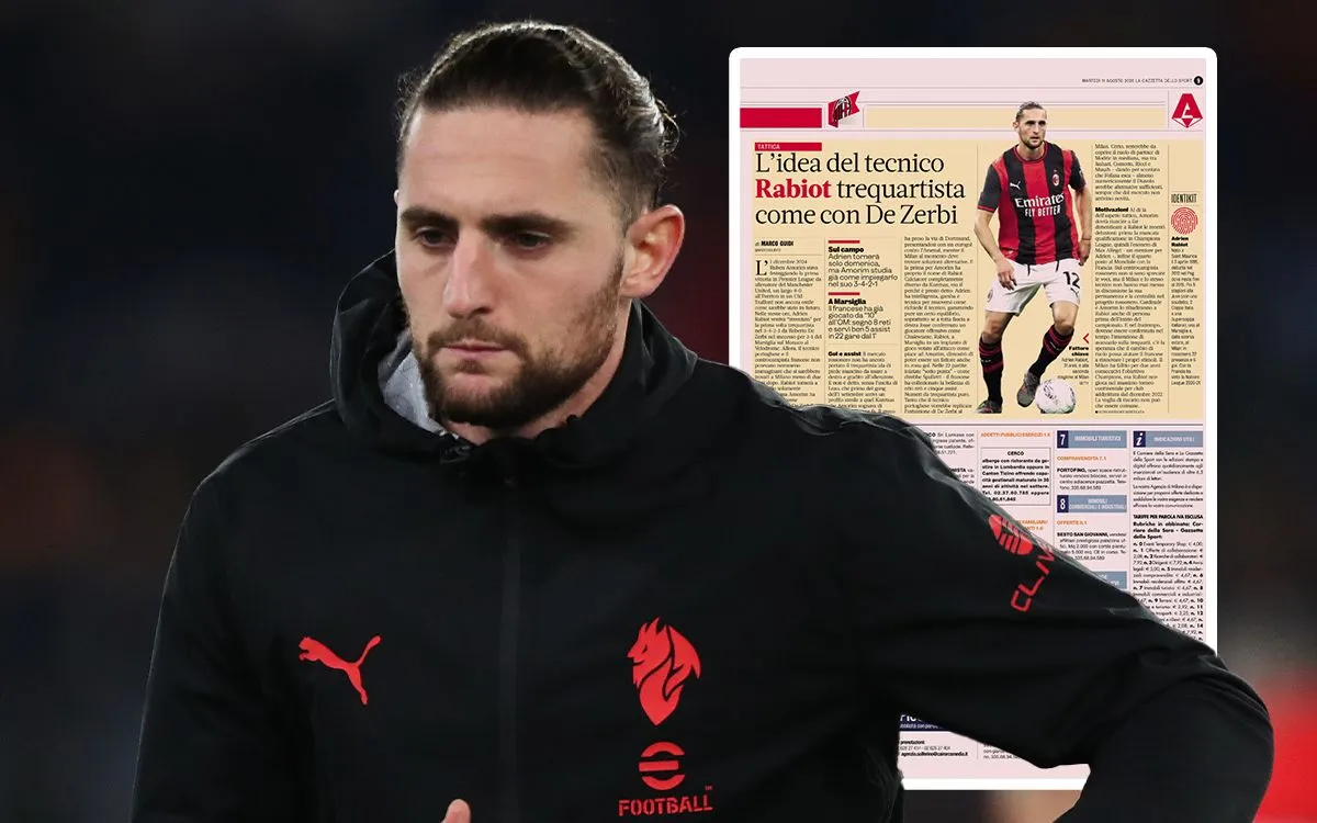 Ruben Amorim siapkan posisi baru untuk Adrien Rabiot di skuad AC Milan