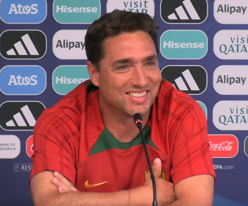 Rui Jorge saat mendampingi tim sebagai manajer sepak bola