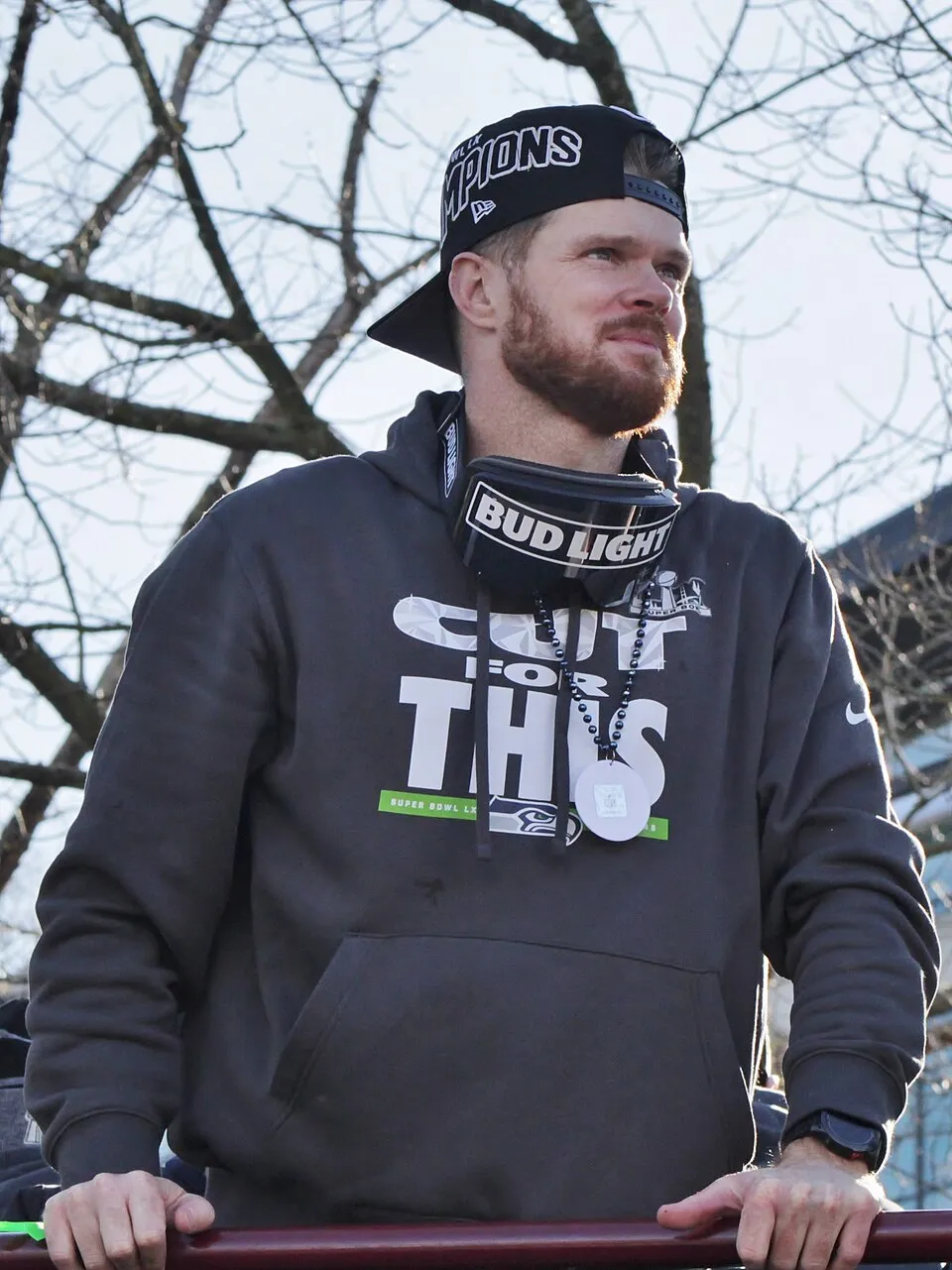 Potret quarterback Sam Darnold saat berlaga di kompetisi NFL