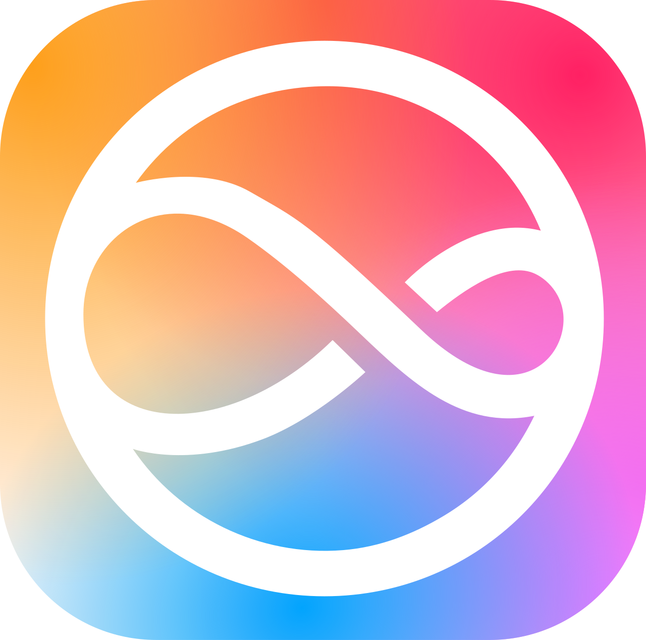 Ilustrasi logo dan antarmuka asisten virtual Siri pada perangkat Apple