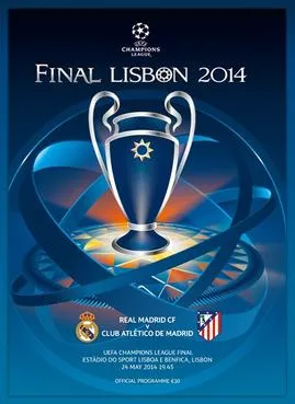Pemain Real Madrid merayakan kemenangan di final Liga Champions 2014