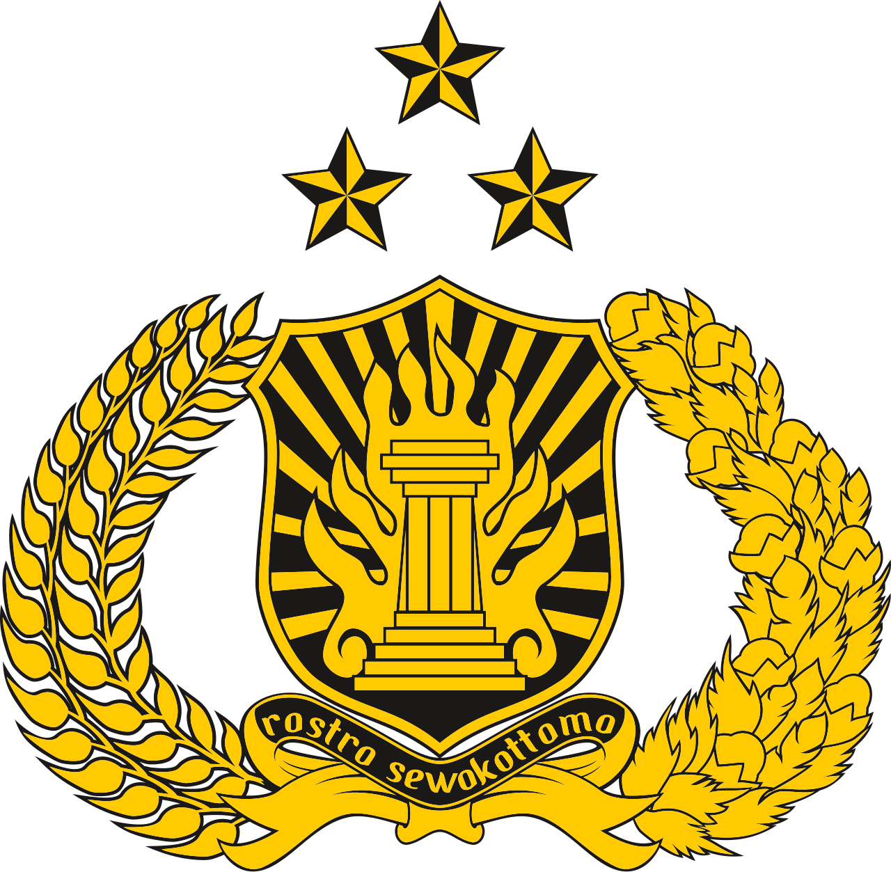 Gedung Markas Besar Kepolisian Negara Republik Indonesia di Jalan Trunojoyo Jakarta Selatan