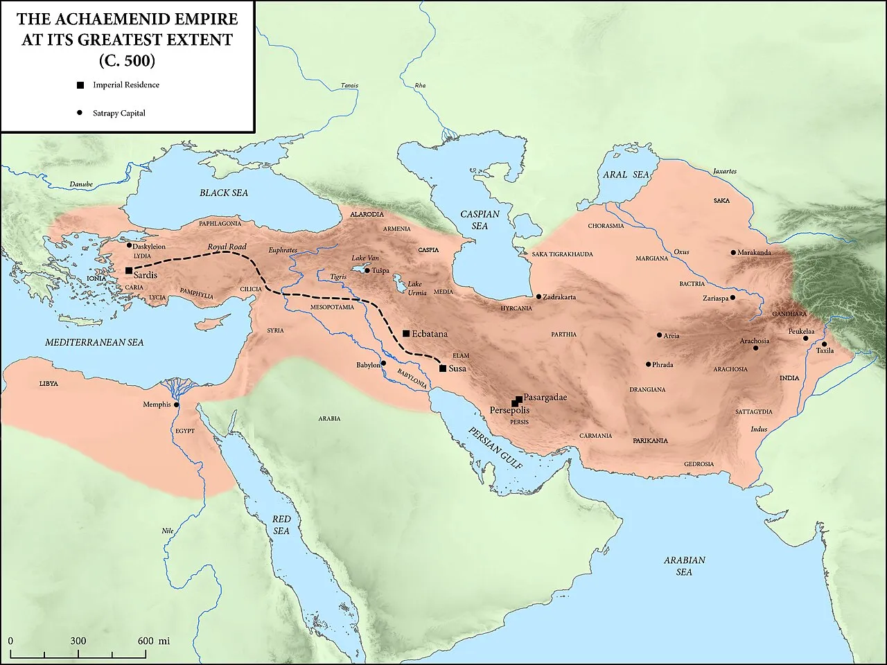 Ilustrasi koin emas kuno Daric peninggalan Kekaisaran Achaemenid Persia