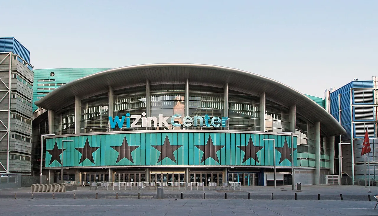 Eksterior Palacio de Deportes de Madrid atau Movistar Arena di Spanyol