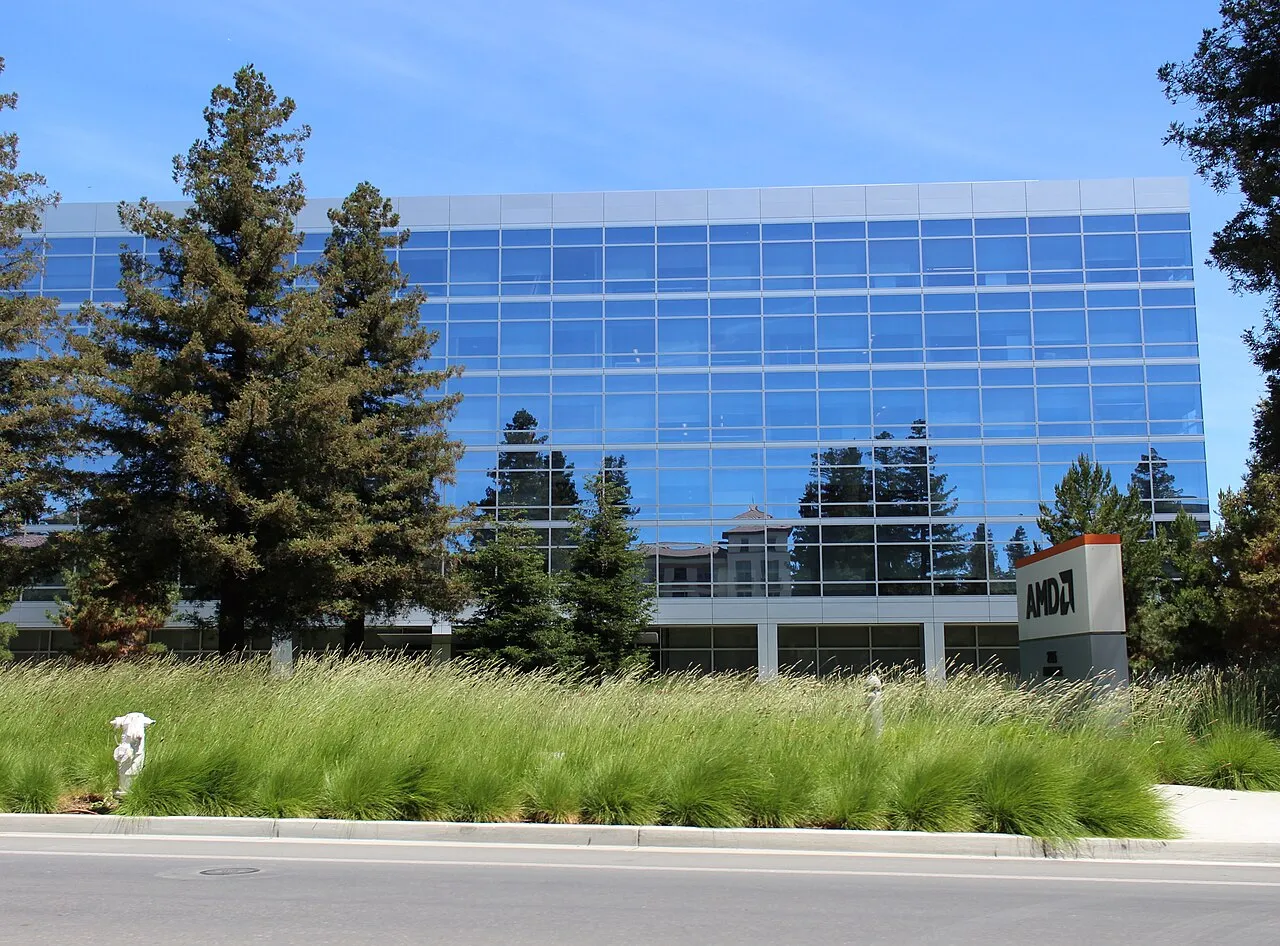 Kantor pusat Advanced Micro Devices atau AMD di Santa Clara California