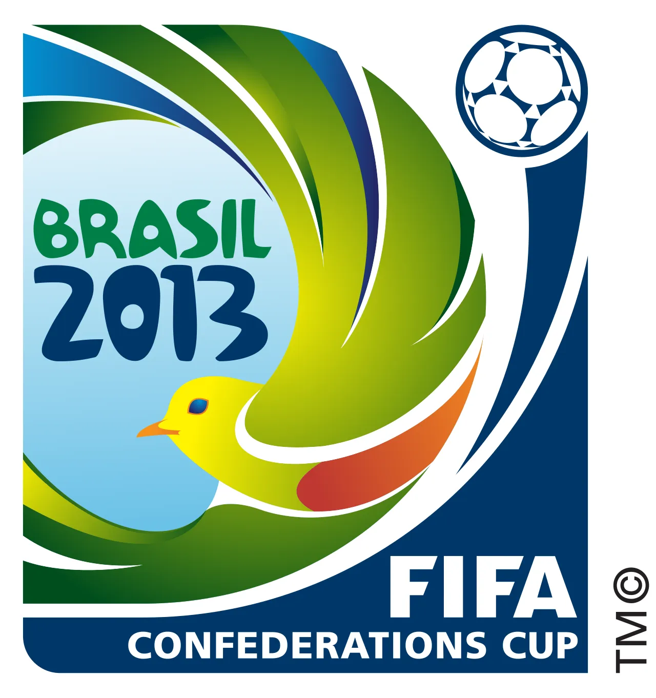 Suasana stadion dalam ajang Piala Konfederasi 2013 di Brasil