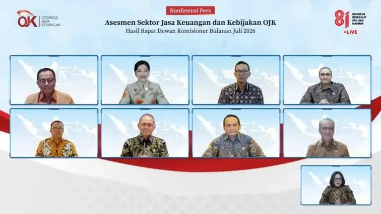 Gedung Otoritas Jasa Keuangan di Jakarta