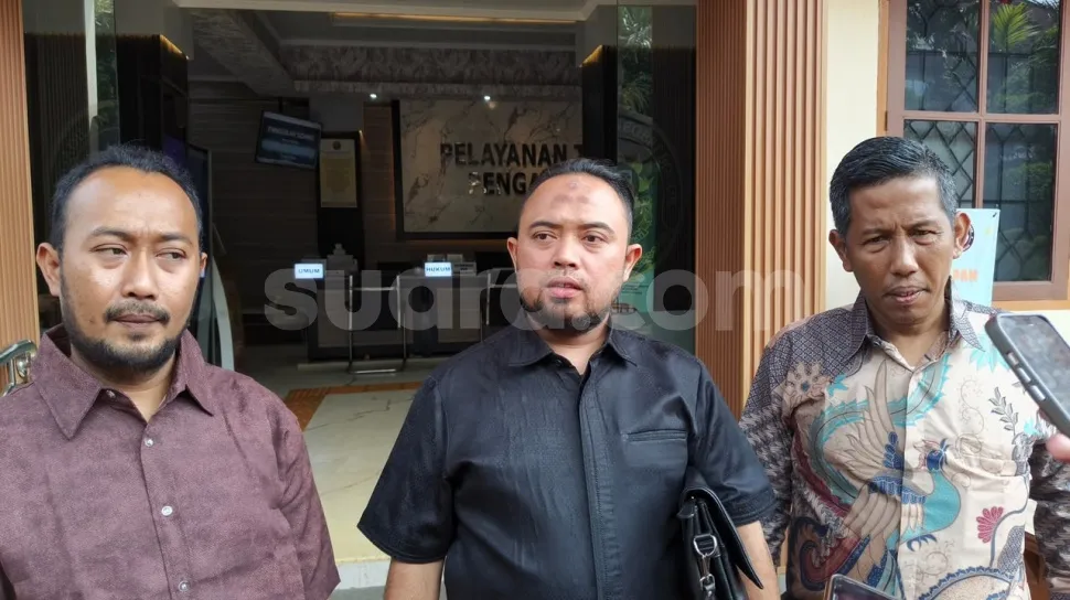 Suasana sidang sengketa lahan 6,1 hektare Kencana Bogor di PN Bogor