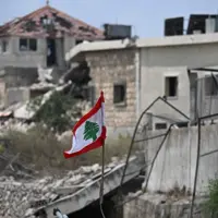 Suasana kota di Lebanon selatan setelah serangan udara militer Israel