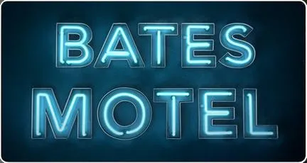 Ilustrasi bangunan motel klasik dalam serial televisi Bates Motel