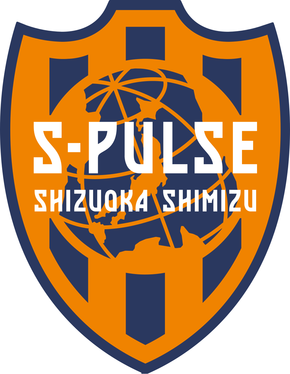 Logo dan lambang klub sepak bola profesional Jepang Shimizu S-Pulse