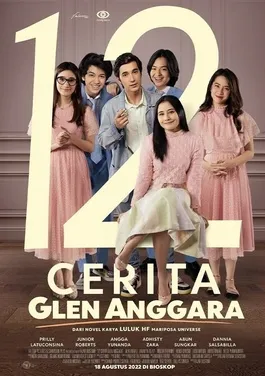 Poster resmi film drama remaja 12 Cerita Glen Anggara